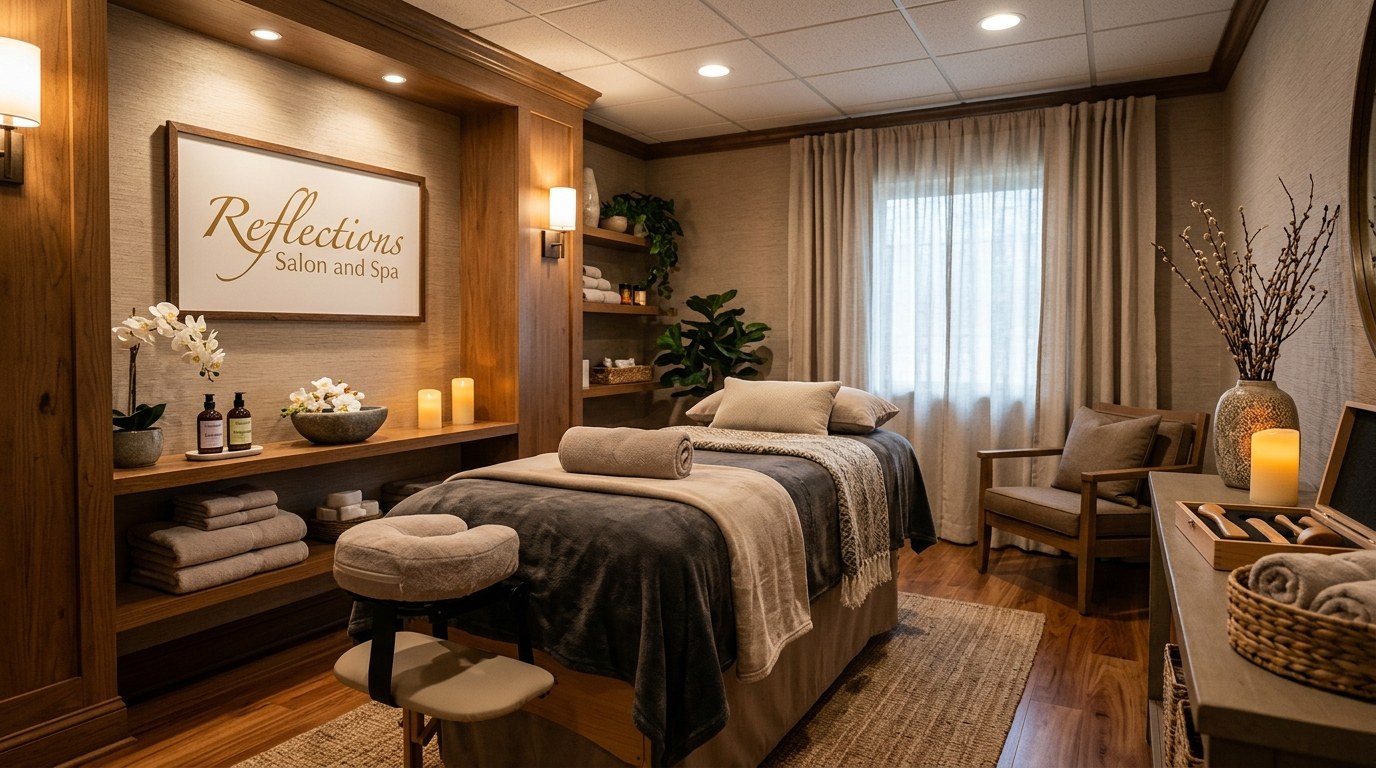 Illustration of Reflections Salon and Spa, beauty salon in Springfield, OH, photo 1 of 5